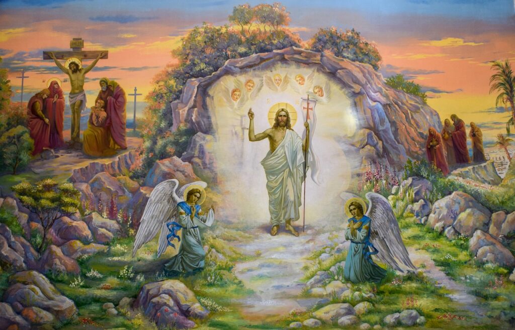 9 incredulous fascinating mysteries of resurrection;  know how to image depicts the Jesus  resurrected from grave